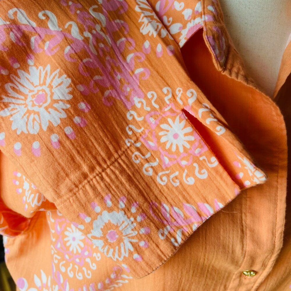 Lilly Pulitzer Button-Up Top - Picture 9 of 13